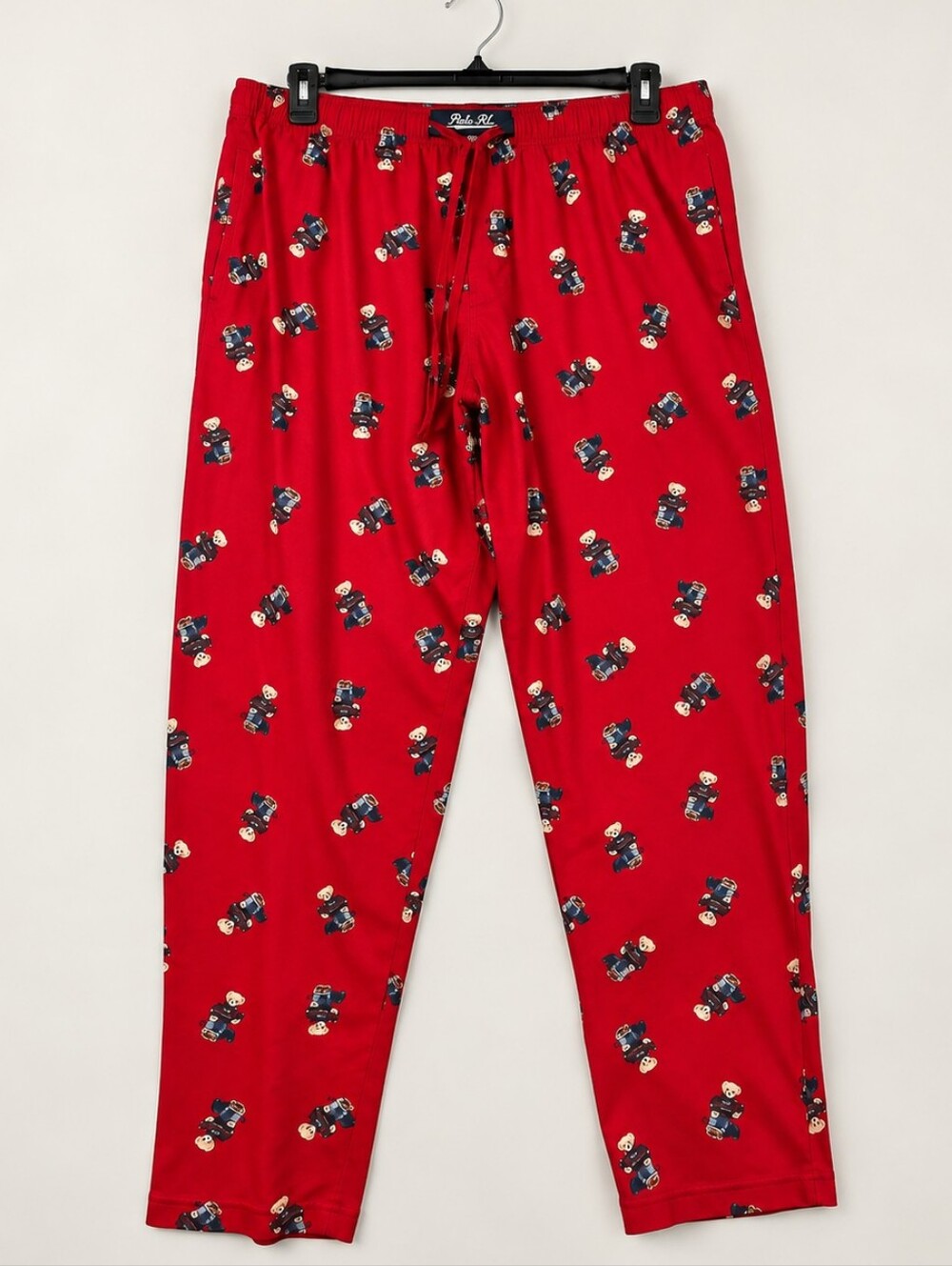 Polo Ralph Lauren Mens PJ Bottom 100% Cotton Polo Bear Elastic Waist Sleepwear